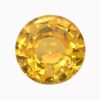 Natural yellow sapphire gemstone