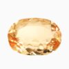 Natural yellow topaz gemstone