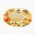 Natural yellow topaz gemstone