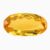 Natural yellow topaz gemstone