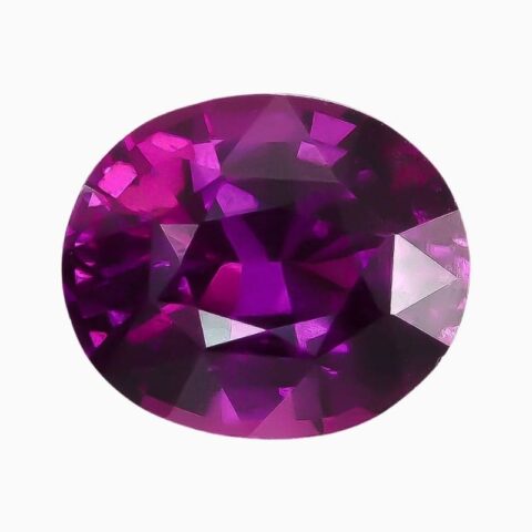 natural neon purple garnet 3 07