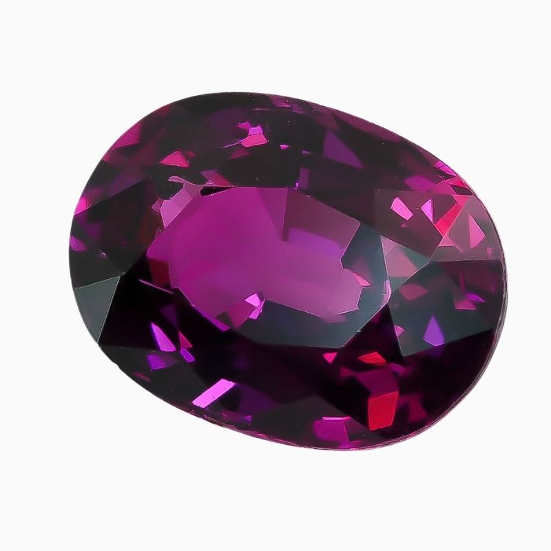 natural neon purple garnet 3 33