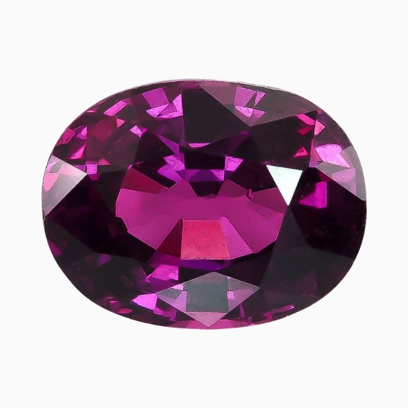 natural neon purple garnet 3 38