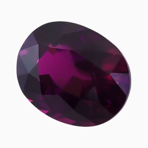 natural neon purple garnet 5.57 carats