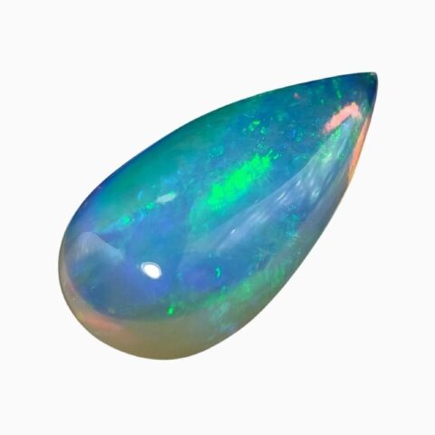Natural natural opal gemstone