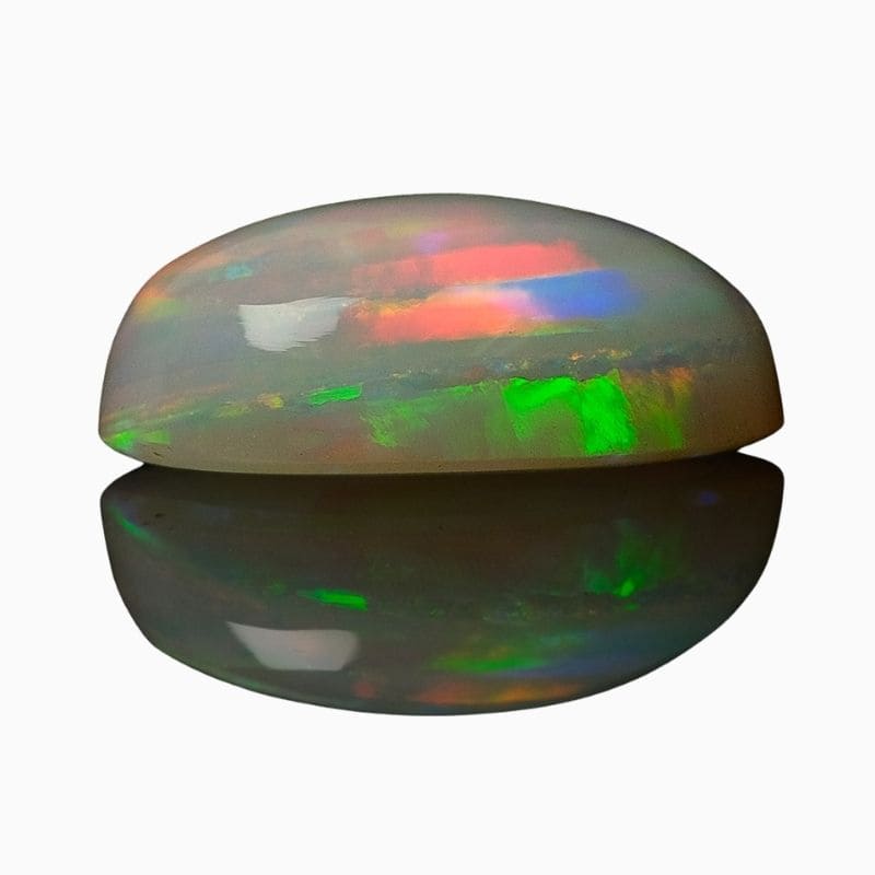 Natural Brazilian opal gemstone