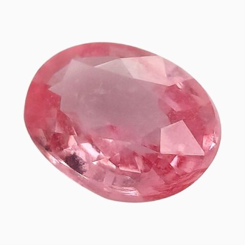 Natural padparadscha sapphire gemstone