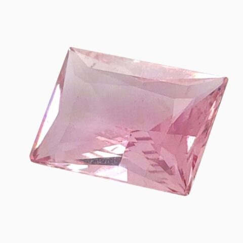 Natural padparadscha sapphire gemstone