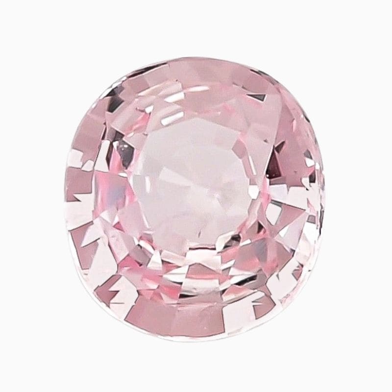 Natural unheated padparadscha sapphire gemstone