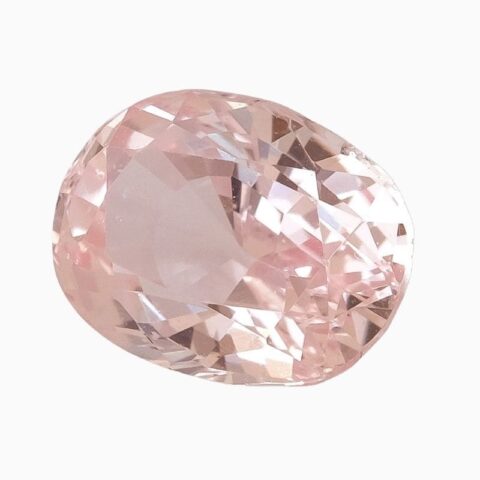 Natural padparadscha sapphire gemstone