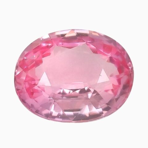Natural unheated padparadscha sapphire gemstone