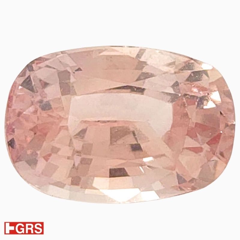 Natural unheated padparadscha sapphire gemstone