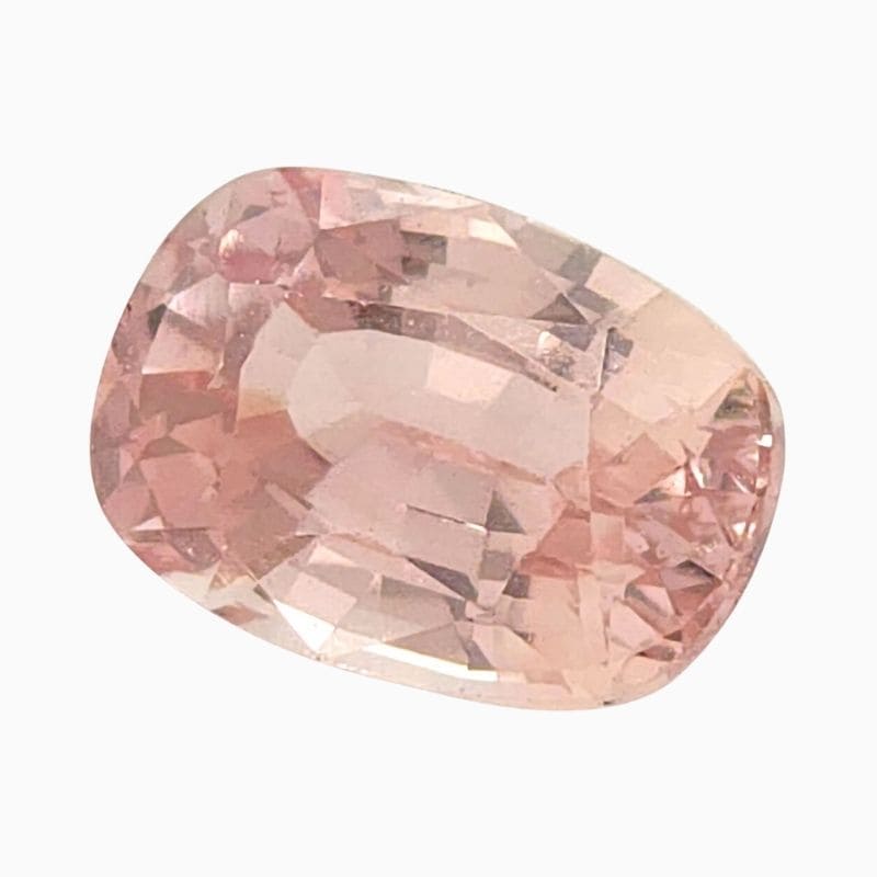Natural unheated padparadscha sapphire gemstone