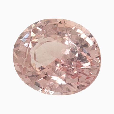 Natural padparadscha sapphire gemstone
