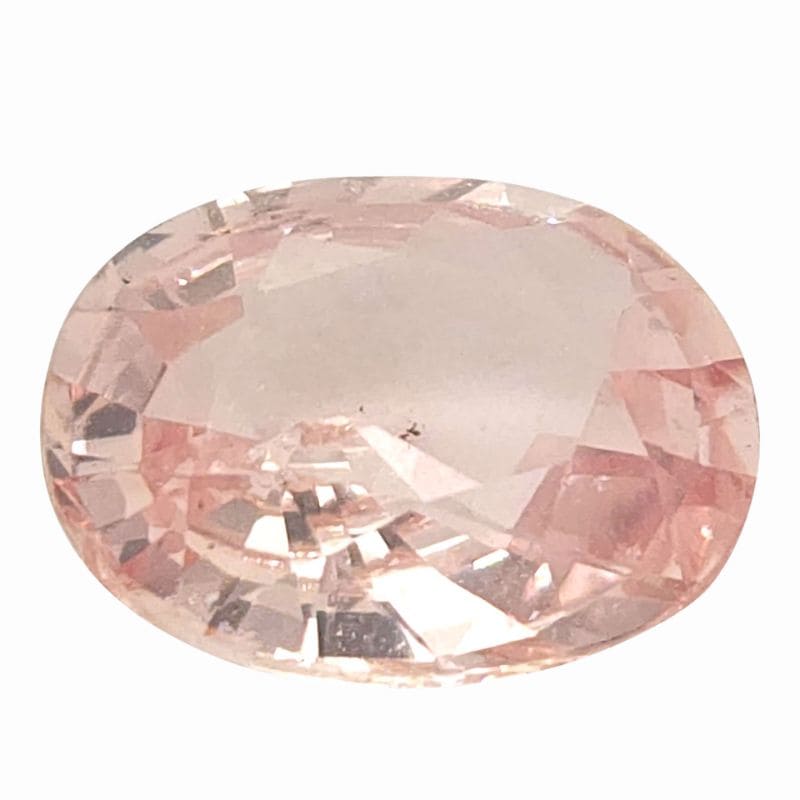 Natural unheated padparadscha sapphire gemstone