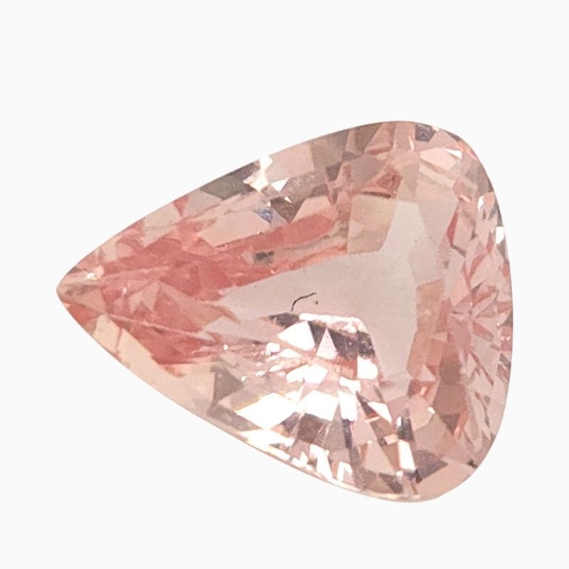 Natural unheated padparadscha sapphire gemstone