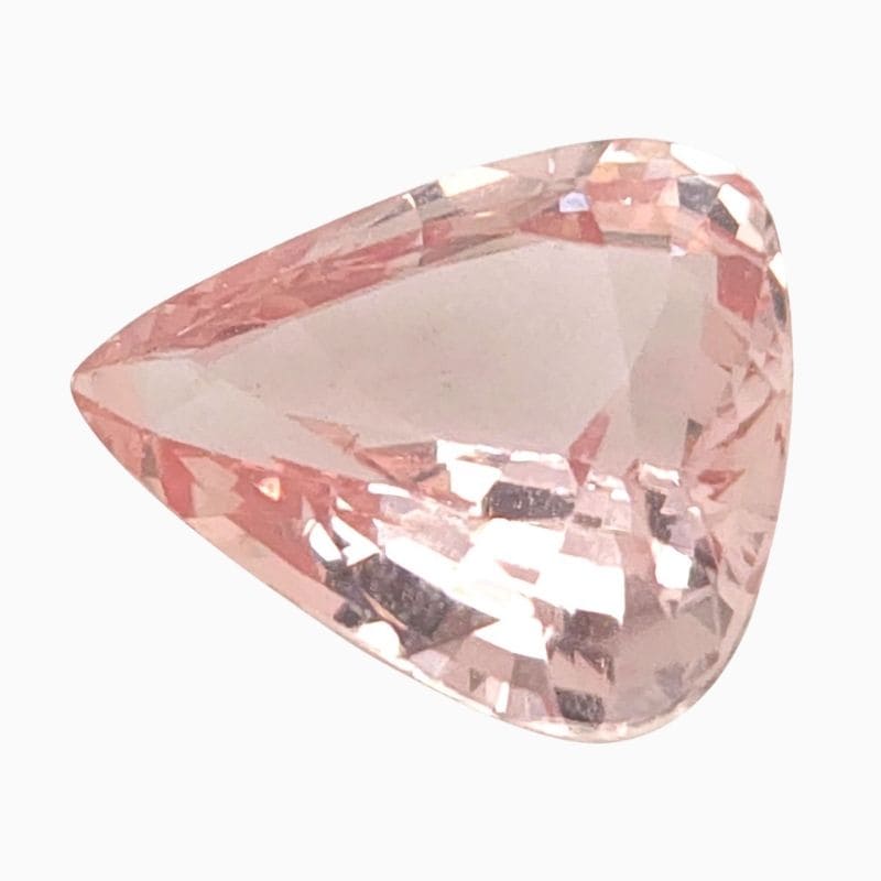 Natural unheated padparadscha sapphire gemstone