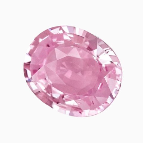 Natural padparadscha sapphire gemstone