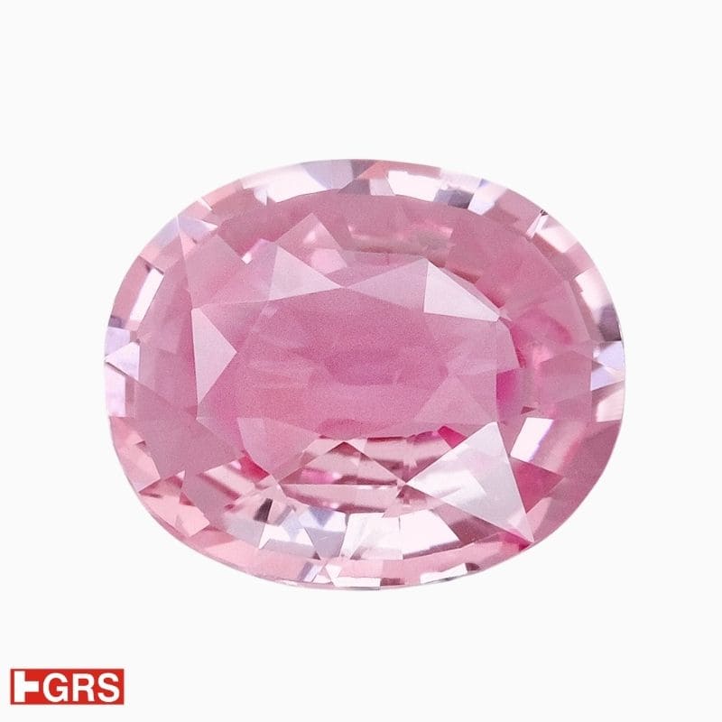 Natural padparadscha sapphire gemstone