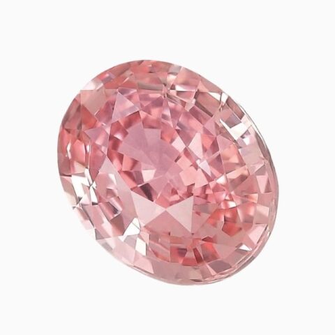 Natural padparadscha sapphire gemstone