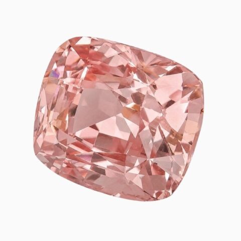 Natural padparadscha sapphire gemstone