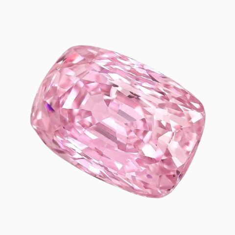 Natural padparadscha sapphire gemstone