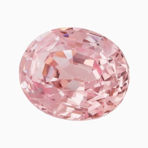 Natural padparadscha sapphire gemstone