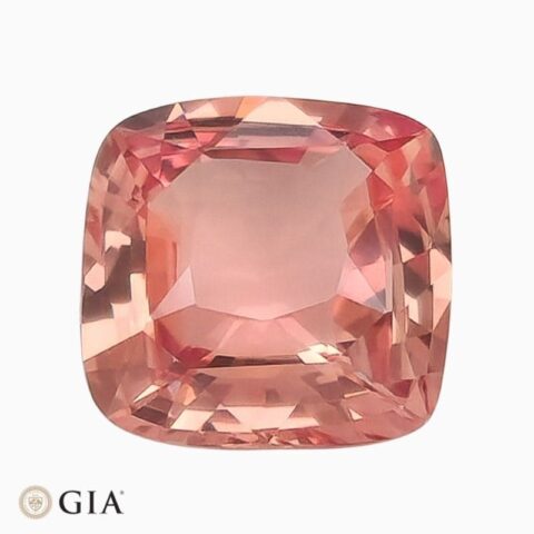 Natural unheated madagascar padparadscha sapphire gemstone