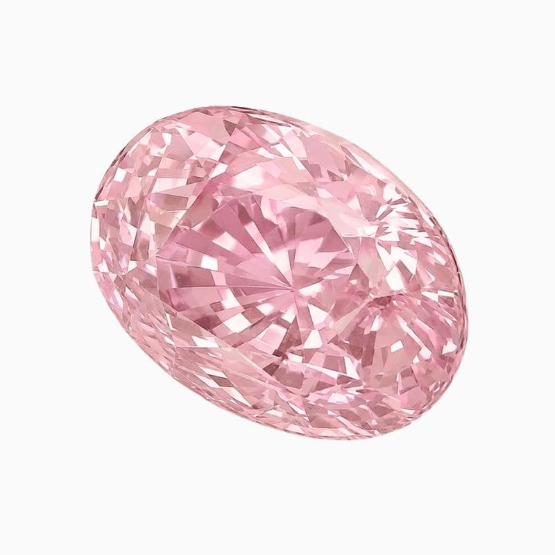 Natural padparadscha sapphire gemstone