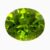 Natural peridot gemstone