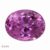 Natural pink-purple sapphire gemstone