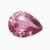 Natural pink sapphire gemstone