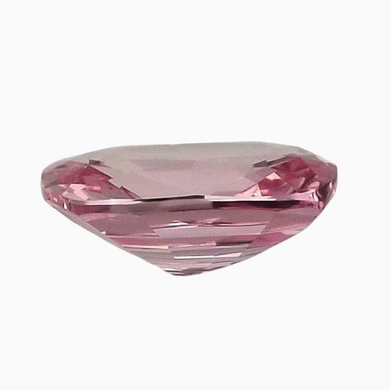 Natural pink sapphire gemstone