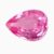 Natural pink sapphire gemstone