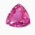 Natural pink sapphire gemstone
