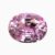 Natural pink sapphire gemstone
