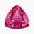 Natural pink sapphire gemstone