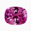 Natural pink sapphire gemstone