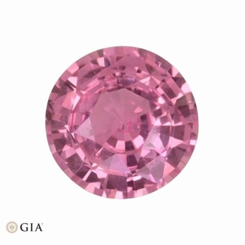 Natural unheated pink sapphire gemstone