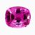 Natural pink sapphire gemstone