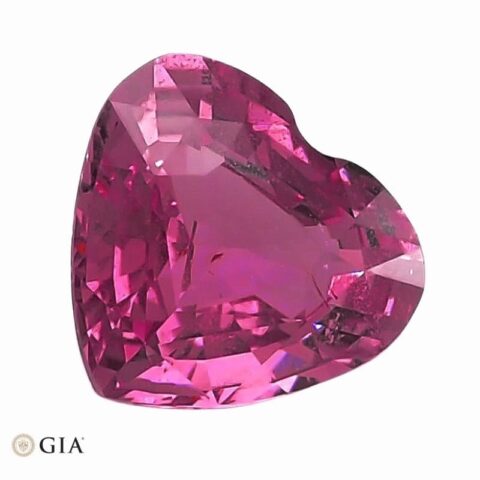 Natural unheated pink sapphire gemstone
