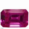 Natural pink sapphire gemstone