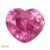Natural pink sapphire gemstone