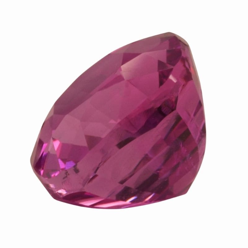 Natural pink sapphire gemstone