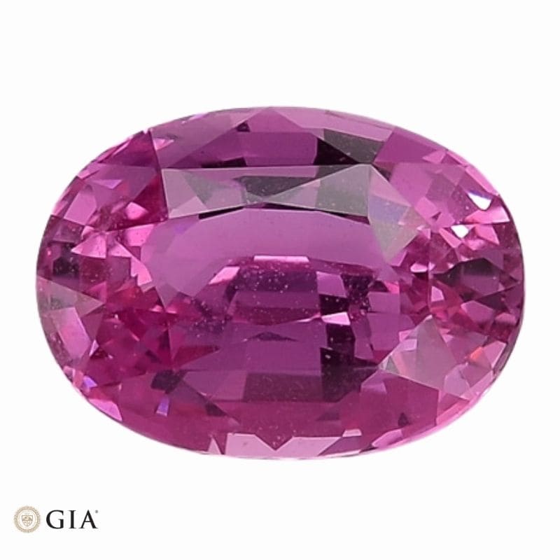 Natural unheated madagascar pink sapphire gemstone