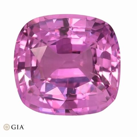 Natural unheated pink sapphire gemstone