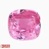 Natural pink sapphire gemstone