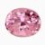 Natural pink spinel gemstone