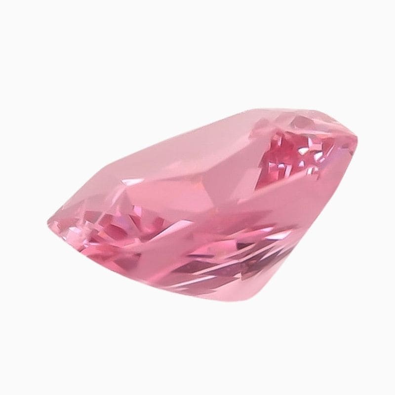 Natural pink spinel gemstone