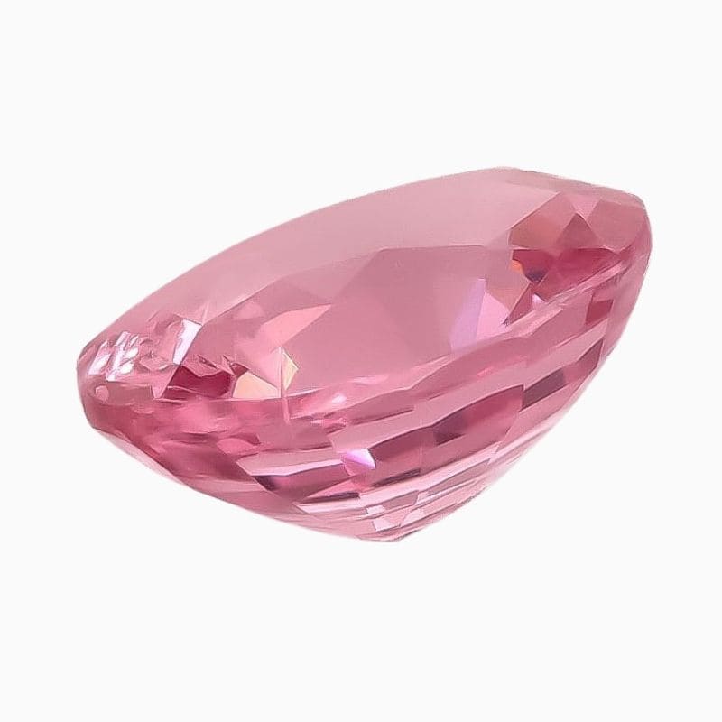 Natural pink spinel gemstone